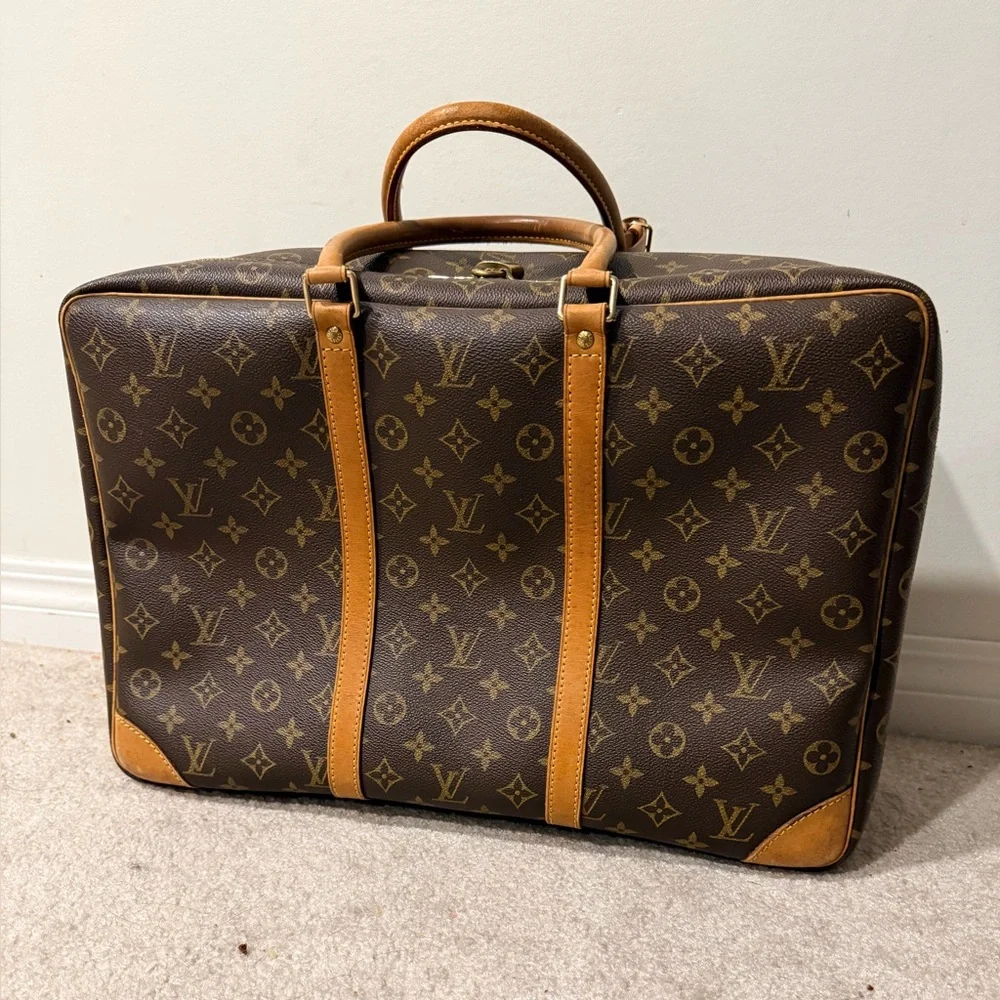 🎊SOLD🎊Authentic Louis Vuitton Sirius 45 Carry On Suitcase/Travel Bag - Picture 4 of 16